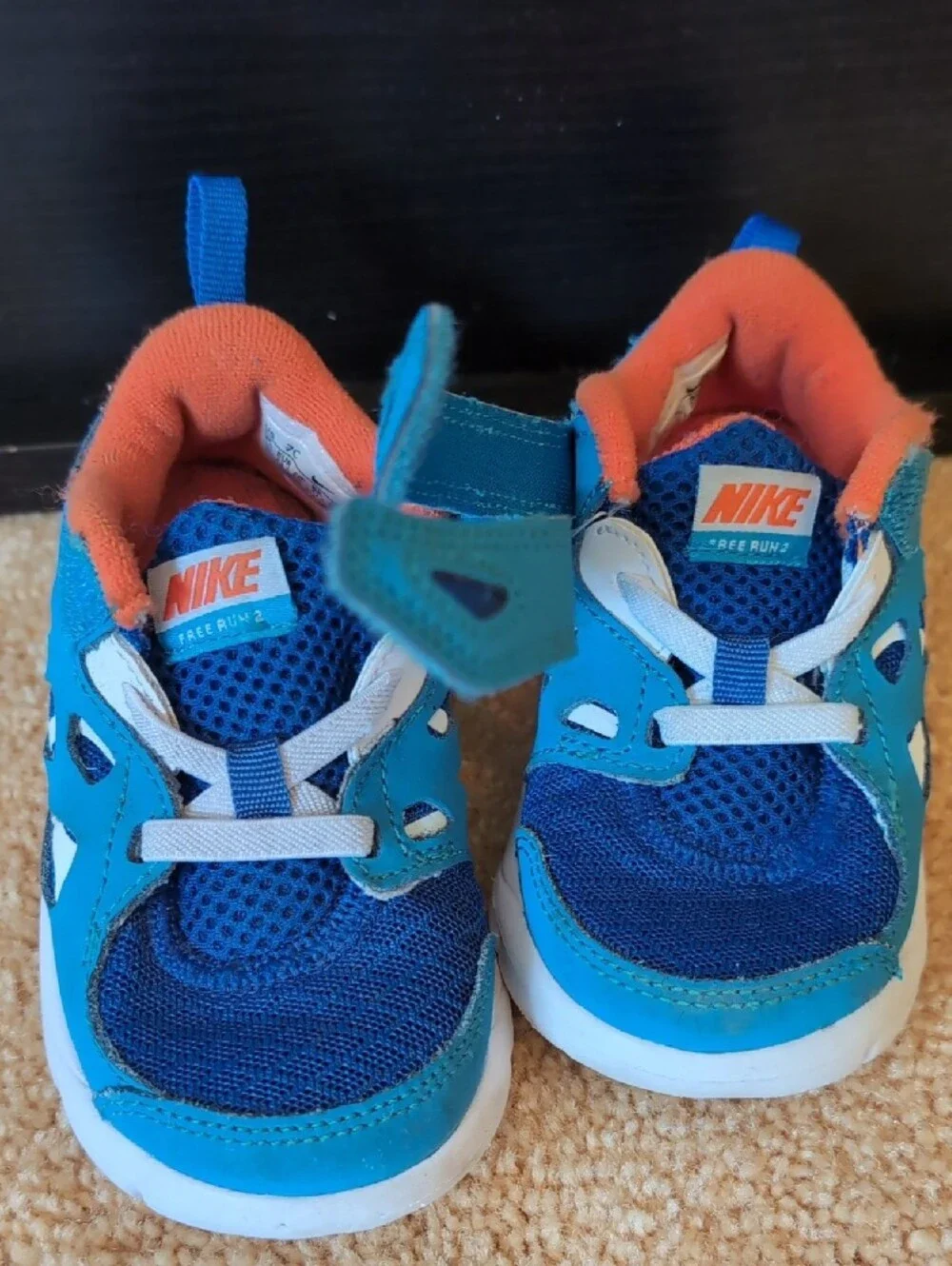 Nike Free Run 2 Toddler Sneakers 7C